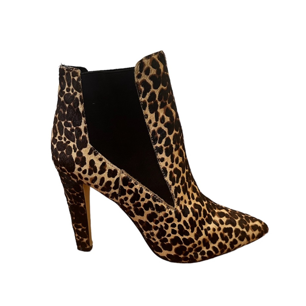 Ava and Aiden leopard booties